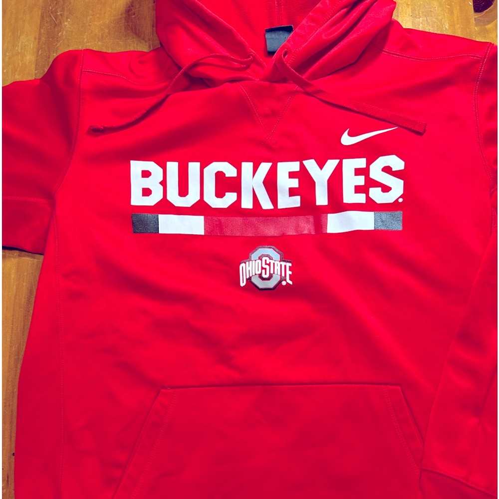 Men's Ohio State Buckeye Nike Dri-Fit Hoodie